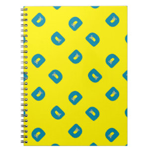 Letter D yellow Notebook