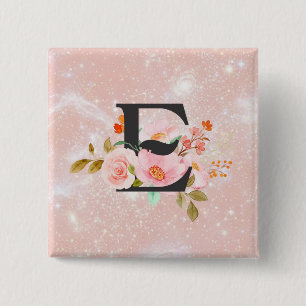 Letter E Button