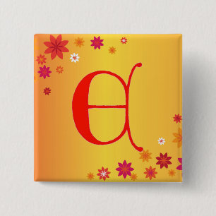 Letter E Button