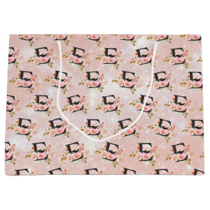 Letter E Large Gift Bag