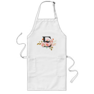 Letter E Long Apron