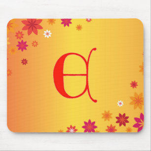 Letter E Mouse Pad