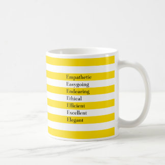 Letter E Mug