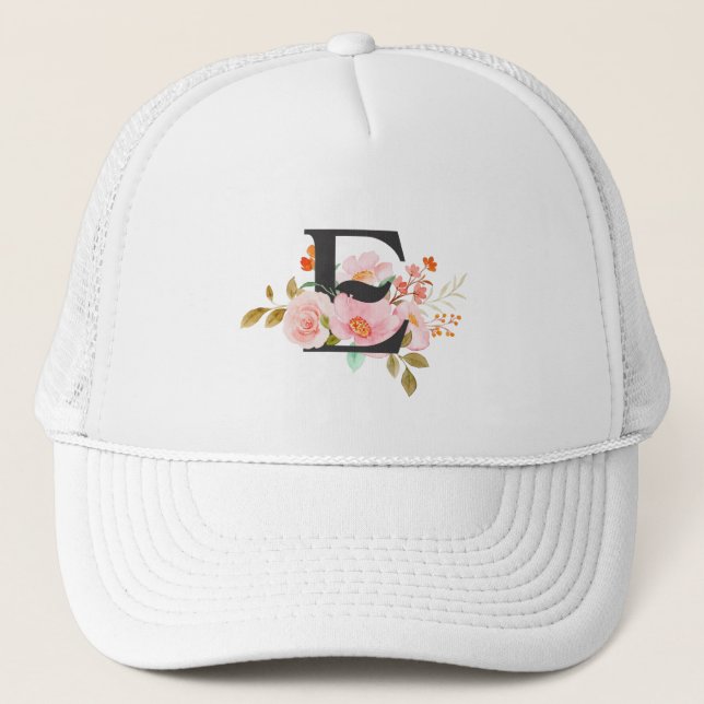 Letter E Trucker Hat (Front)