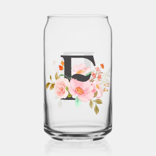Letter F Can Glass