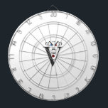 Letter Face Metal Cage Dartboard<br><div class="desc">Letter Face Metal Cage Dartboard</div>