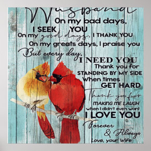 Letter For Husband   Family Decoration  