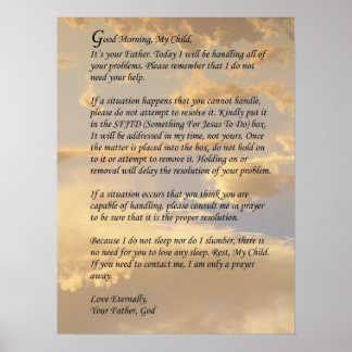 Letter From God Poster
