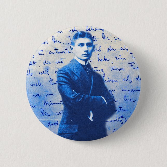 Letter From Kafka 6 Cm Round Badge (Front)