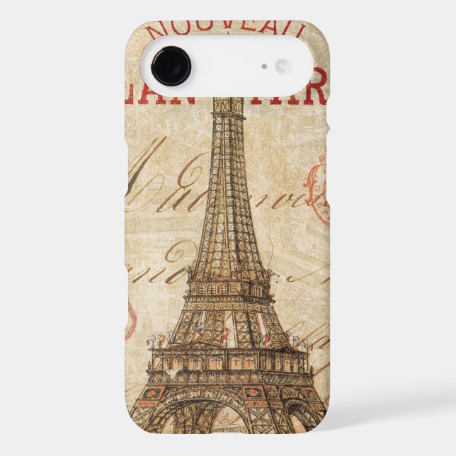 Letter from Paris Case-Mate iPhone Case (Back)