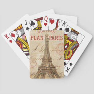 Letter from Paris Playing Cards