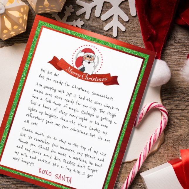 Letter From Santa Claus From North Pole (Creator Uploaded)