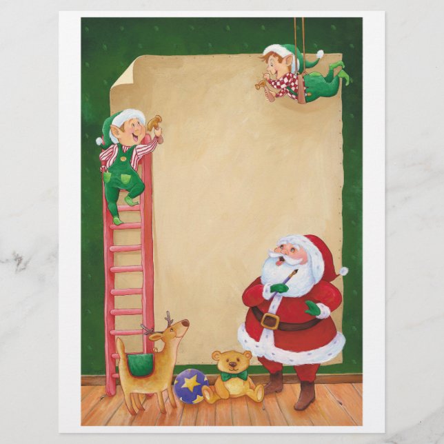 Letter From Santa: Helper Elves (Front)