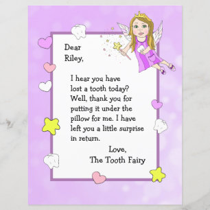 Letter from the Tooth Fairy