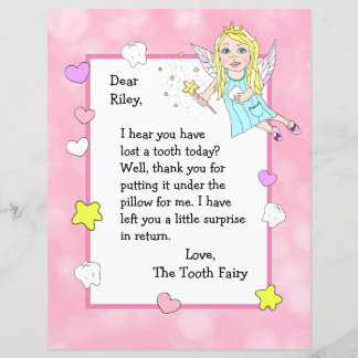 Letter from the Tooth Fairy