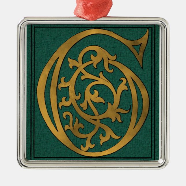 Letter G Ornament (Front)