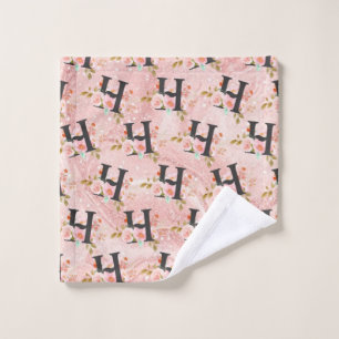 Letter H Bath Towel Set