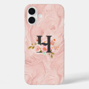 Letter H iPhone 16 Plus Case