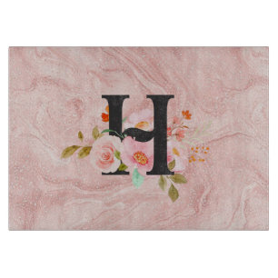 Letter H Cutting Board