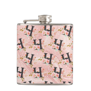 Letter H Hip Flask