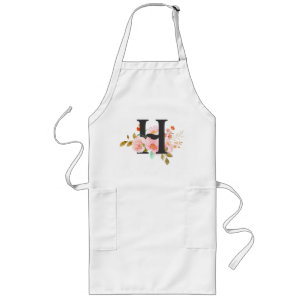 Letter H Long Apron