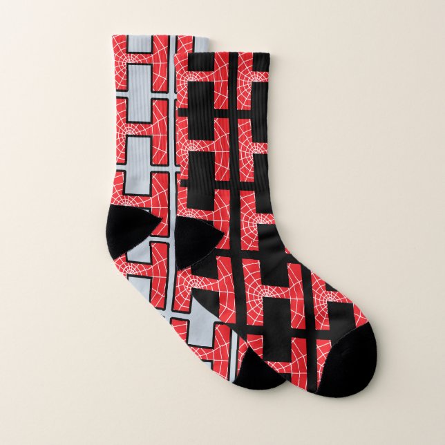 Letter H Mix N Match All-Over Socks (Pair)