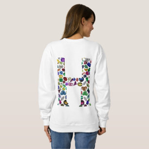 Letter H Monogram Sweatshirt