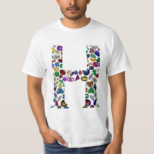 Letter H Monogram T-Shirt (Front)