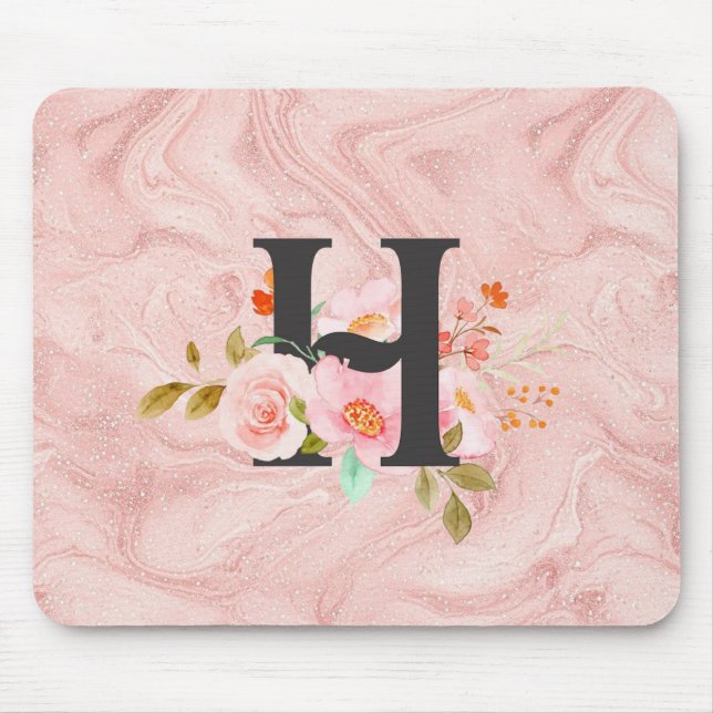 Letter H Mouse Pad (Front)