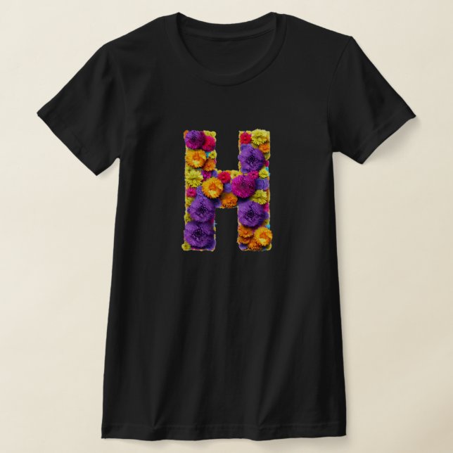 Letter H T-Shirt (Laydown)