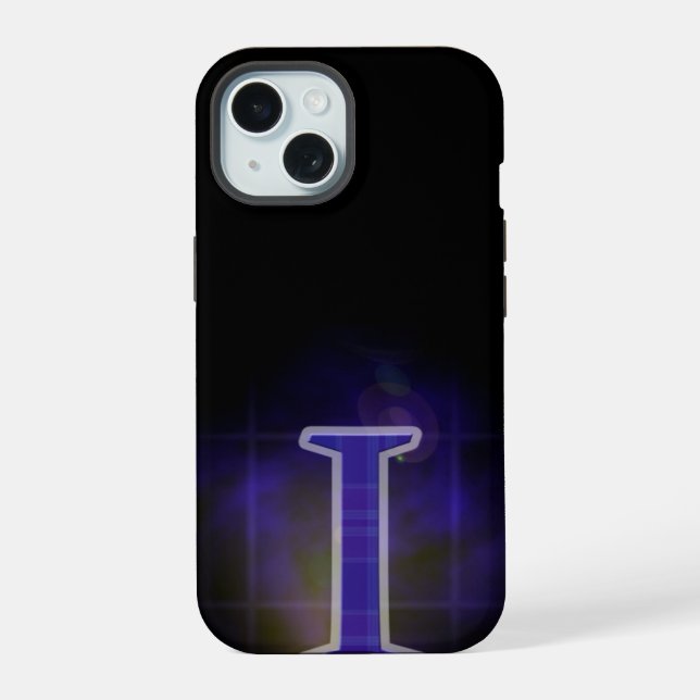 Letter I iPhone 15 Case (Back)