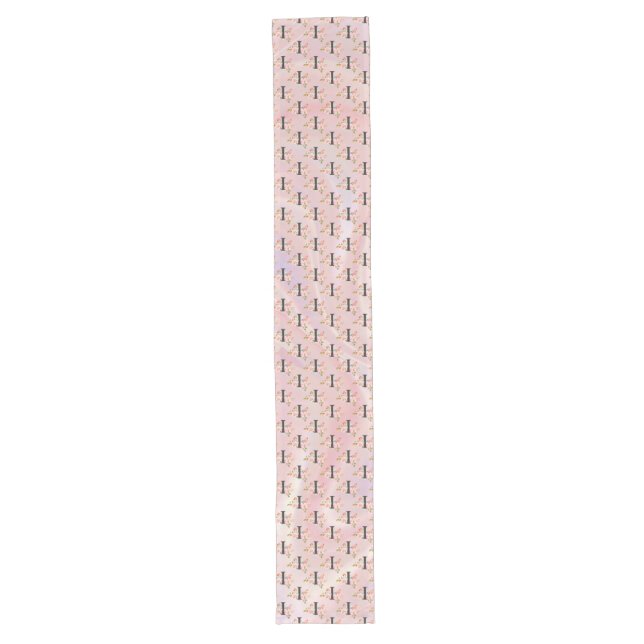 Letter I Long Table Runner (Front)
