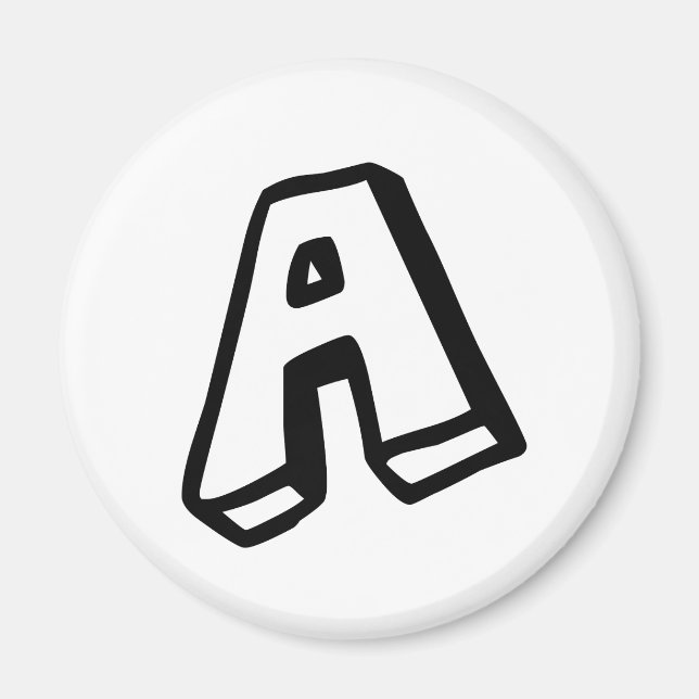 Letter I Magnet (Front)