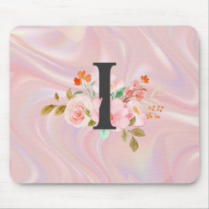 Letter I Mouse Pad
