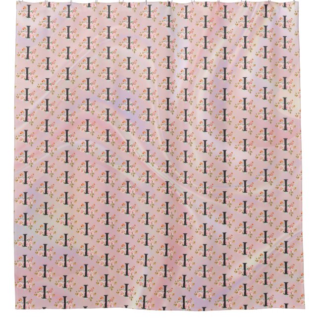 Letter I Shower Curtain (Front)