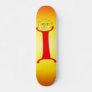 Letter I Skateboard
