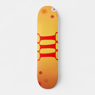 Letter I Skateboard