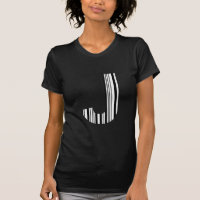 LETTER J BAR CODE First Initial Barcode Pattern