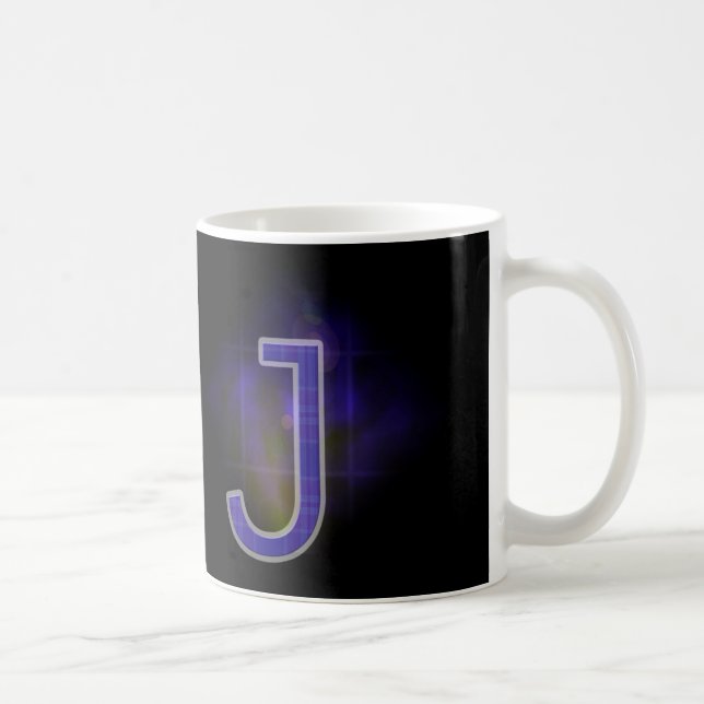 Letter J Coffee Mug (Right)