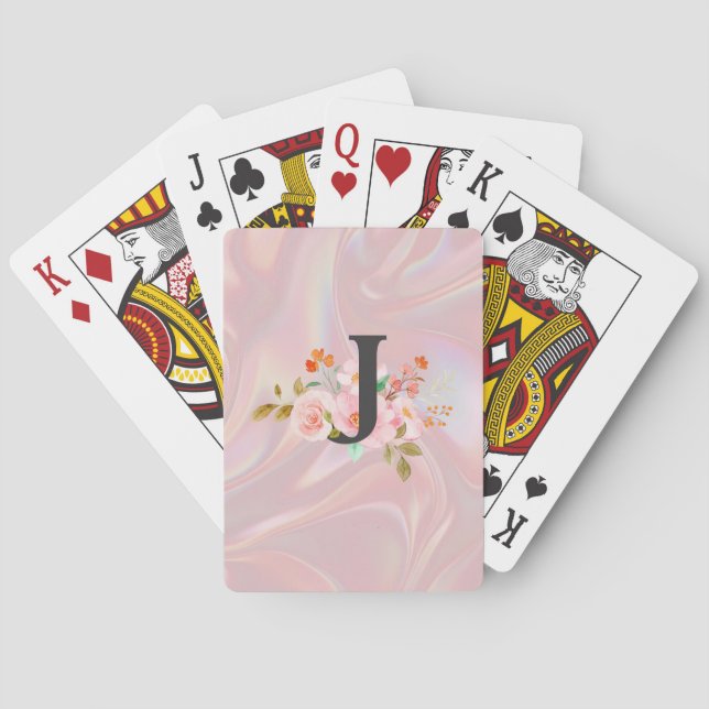Letter J Playing Cards (Back)