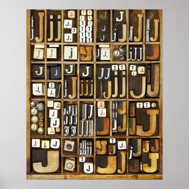 Letter J Poster (Front)