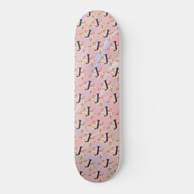 Letter J Skateboard (Front)