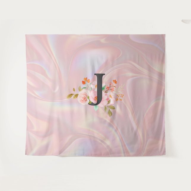 Letter J Tapestry (Front (Horizontal))