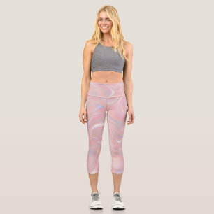 Letter K Capri Leggings