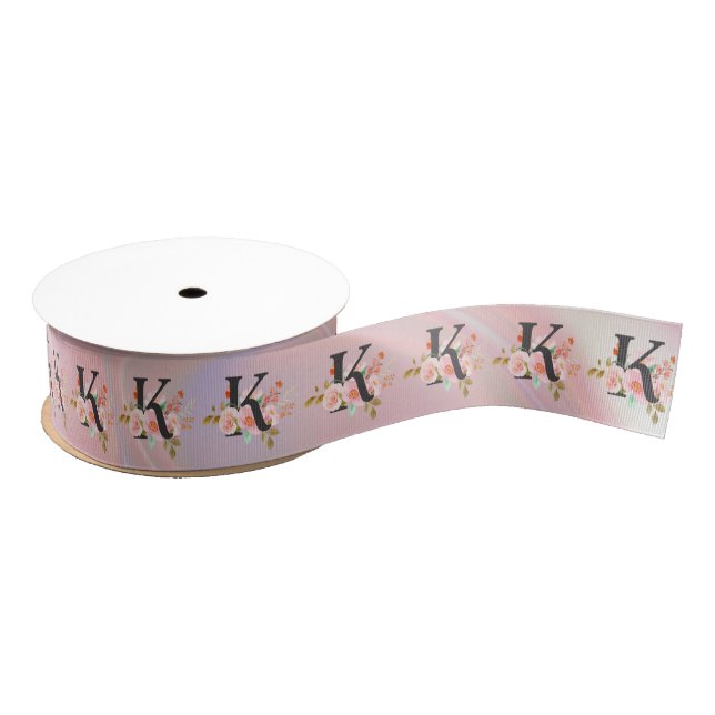 Letter K Grosgrain Ribbon (Spool)