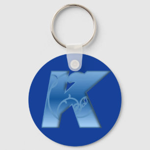 Letter K Key Ring