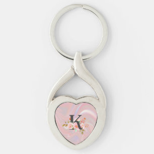 Letter K Key Ring