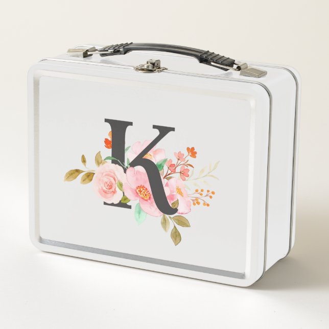 Letter K Metal Lunch Box (Front)