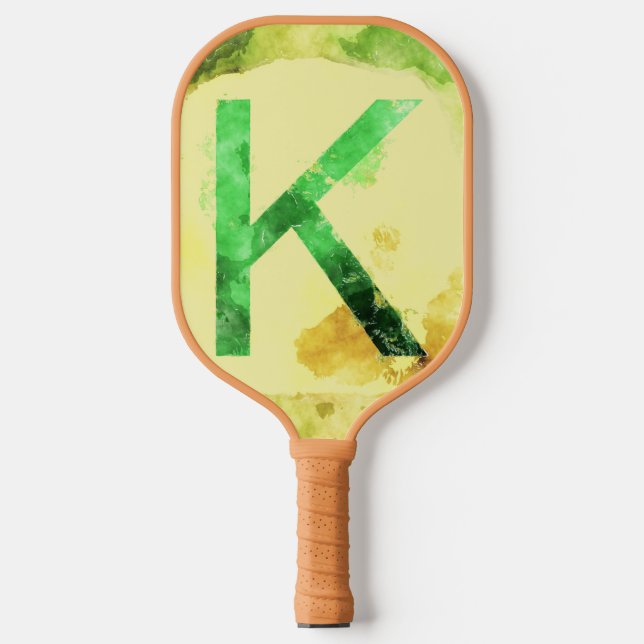 Letter K Pickleball Paddle (Front)