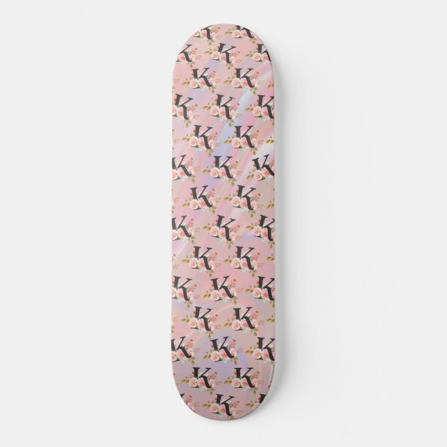 Letter K Skateboard (Front)